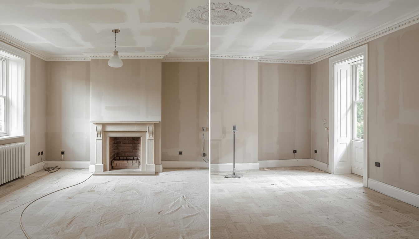 Chelmsford renovation project ready for drylining quote